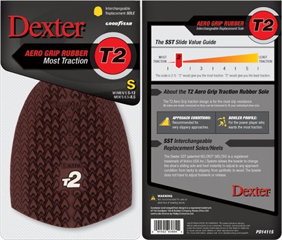 Red Dexter Accessories T2 Maximum Traction Sole  Small